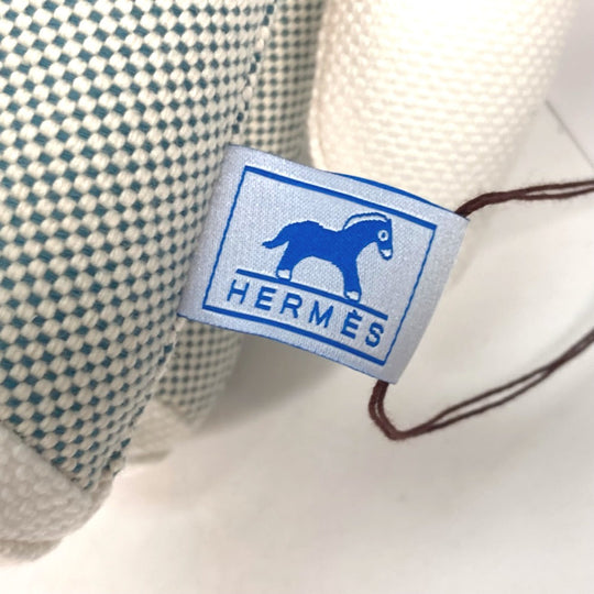 HERMES Plush Doll cotton blue horse cheval Cheval Honore Epoppe Horse Kids Used Authentic