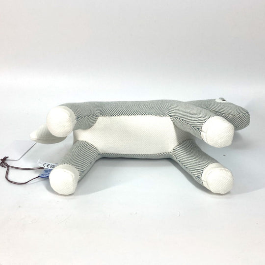 HERMES Plush Doll cotton blue horse cheval Cheval Honore Epoppe Horse Kids Used Authentic