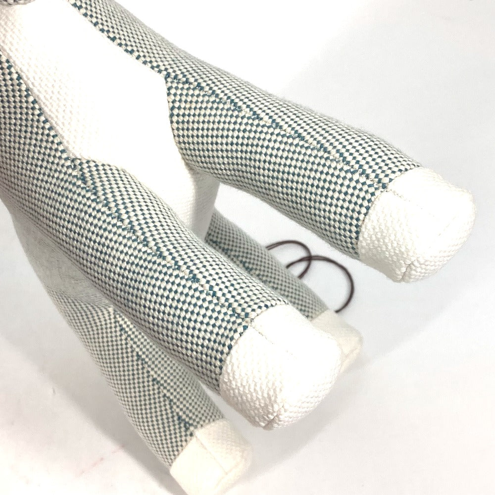 HERMES Plush Doll cotton blue horse cheval Cheval Honore Epoppe Horse Kids Used Authentic