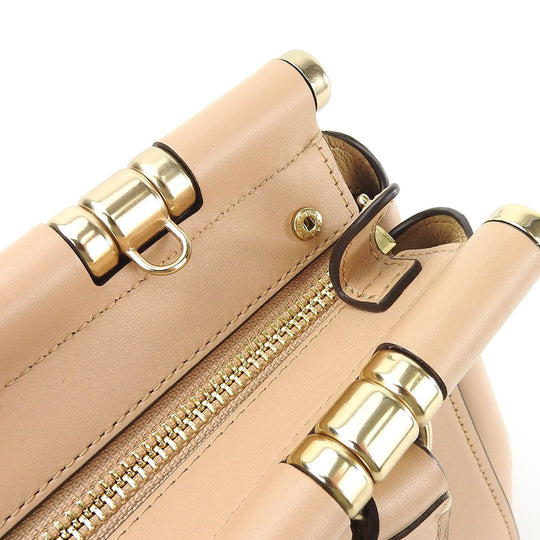 COACH Handbag 31918 leather beige Women Used Authentic