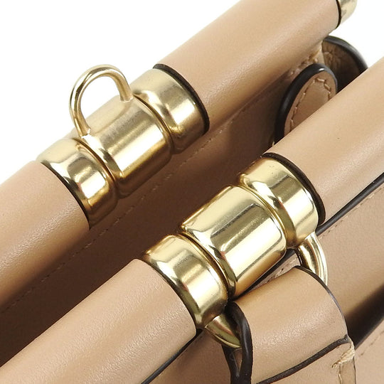 COACH Handbag 31918 leather beige Women Used Authentic