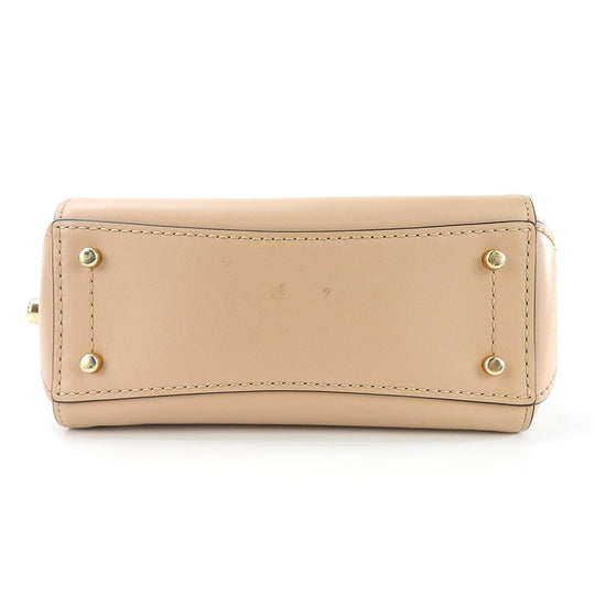 COACH Handbag 31918 leather beige Women Used Authentic