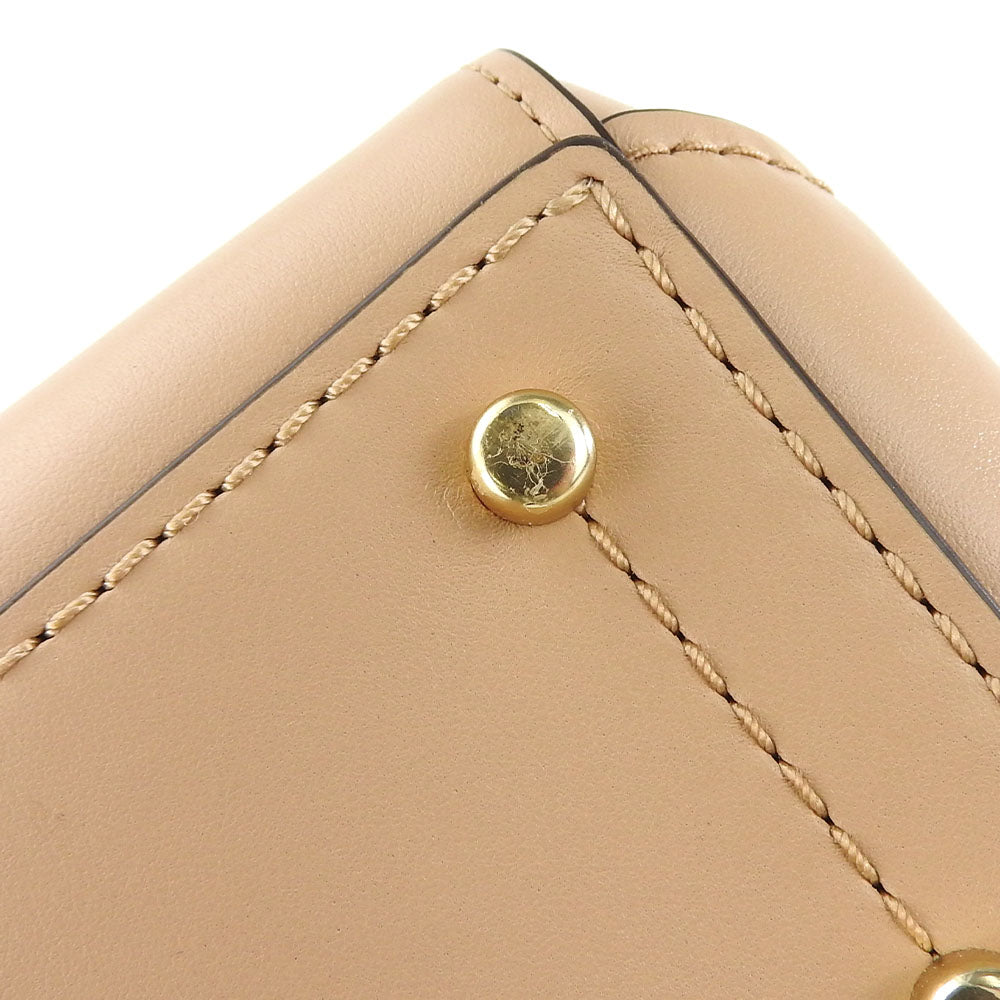 COACH Handbag 31918 leather beige Women Used Authentic