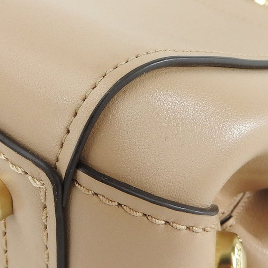 COACH Handbag 31918 leather beige Women Used Authentic