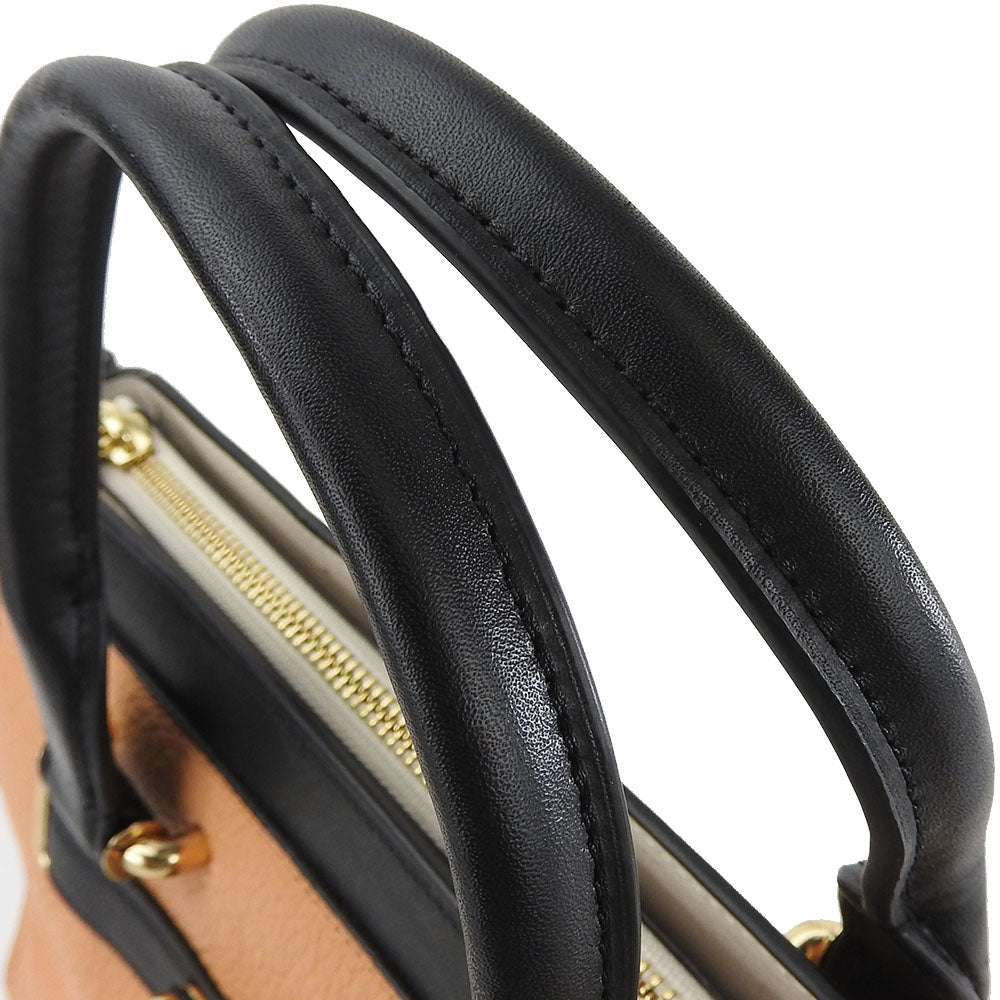 COACH Handbag 26949 Leather, Suede black Women Used Authentic