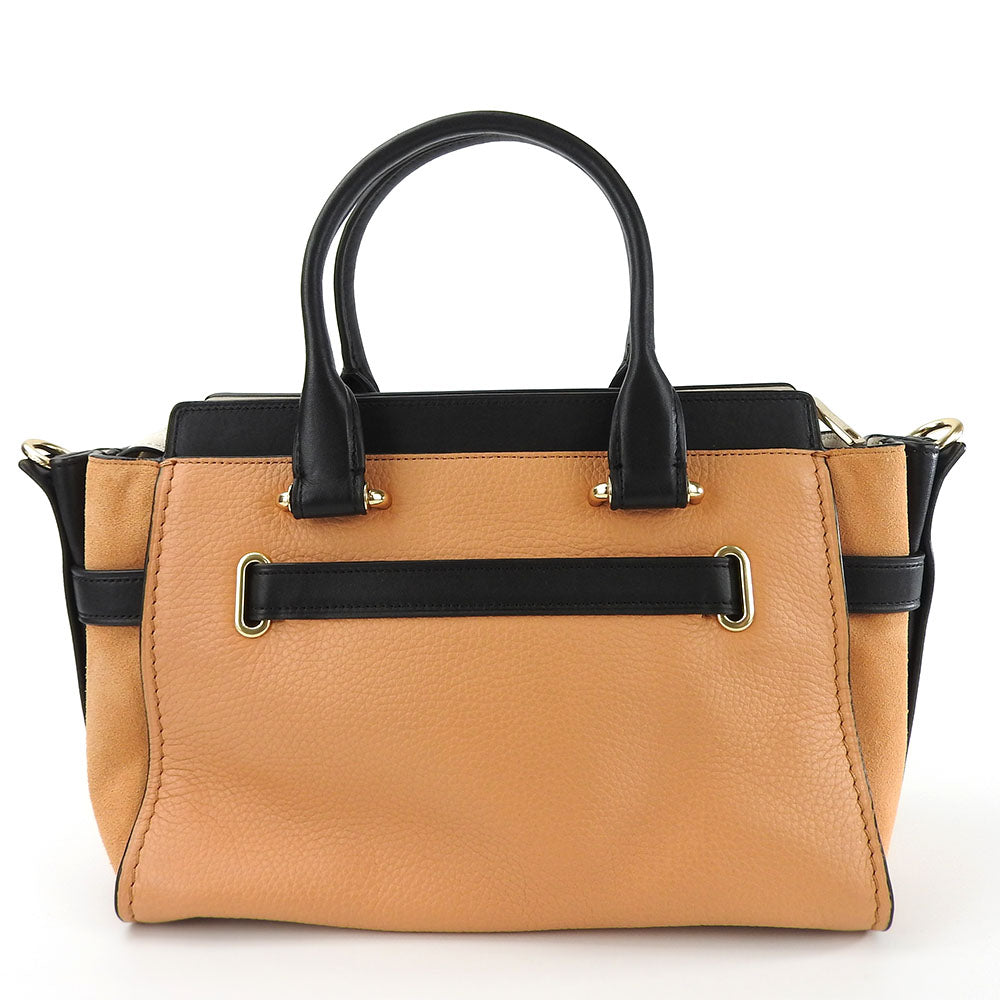 COACH Handbag 26949 Leather, Suede black Women Used Authentic