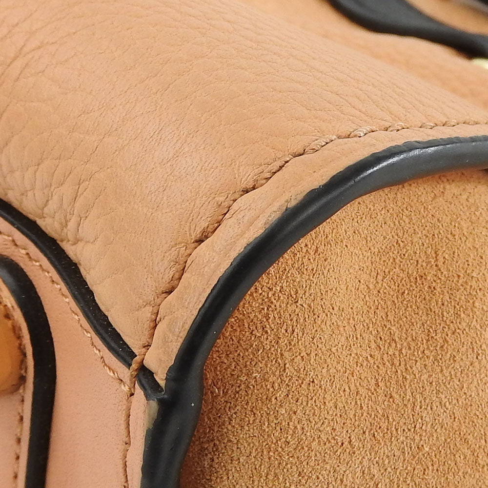 COACH Handbag 26949 Leather, Suede black Women Used Authentic