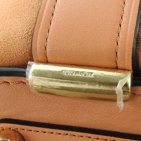 COACH Handbag 26949 Leather, Suede black Women Used Authentic