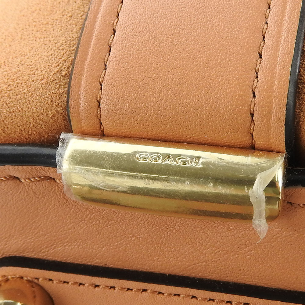 COACH Handbag 26949 Leather, Suede black Women Used Authentic