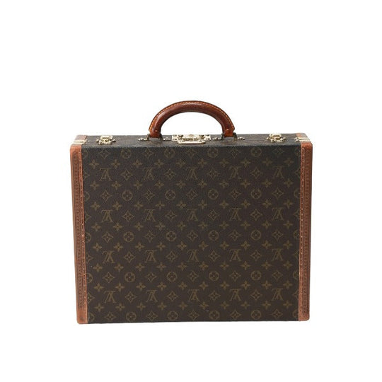 LOUIS VUITTON trunk M53012 Monogram canvas Brown Attache cases/business bags Monogram President mens(Unisex) Used Authentic