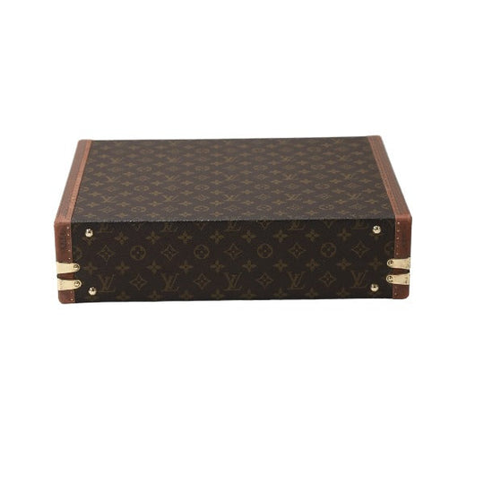 LOUIS VUITTON trunk M53012 Monogram canvas Brown Attache cases/business bags Monogram President mens(Unisex) Used Authentic