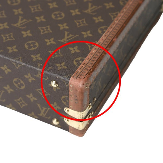 LOUIS VUITTON trunk M53012 Monogram canvas Brown Attache cases/business bags Monogram President mens(Unisex) Used Authentic