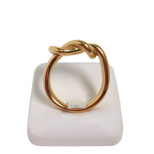 HERMES Scarf ring others gold Accessories Head Women Used Authentic
