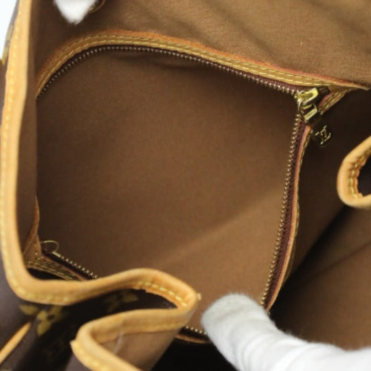 LOUIS VUITTON Tote Bag M51154 Monogram canvas Brown bag Monogram Batignolles Horizontal Women Used Authentic