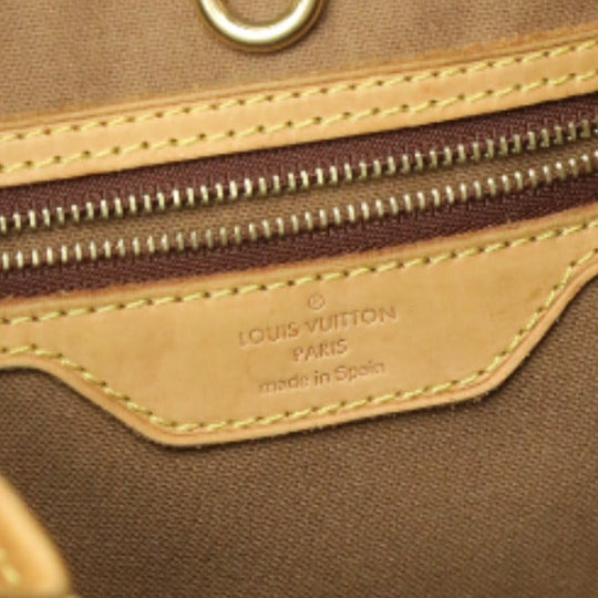 LOUIS VUITTON Tote Bag M51154 Monogram canvas Brown bag Monogram Batignolles Horizontal Women Used Authentic