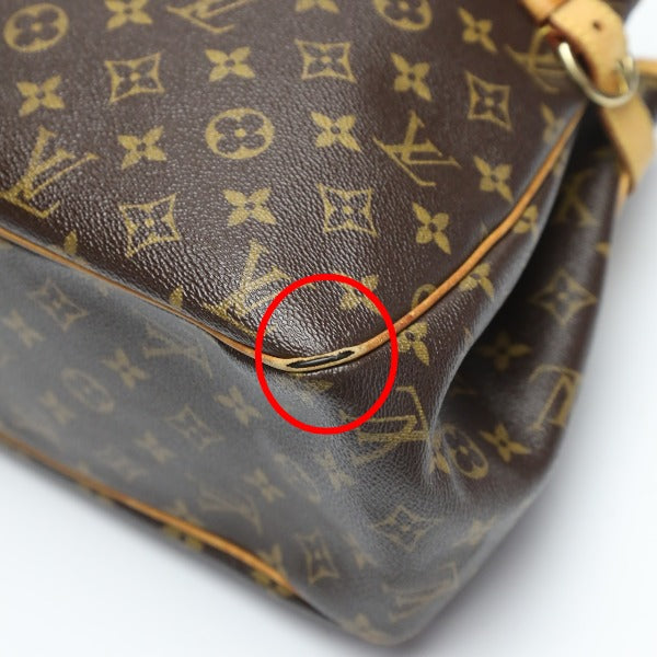 LOUIS VUITTON Tote Bag M51154 Monogram canvas Brown bag Monogram Batignolles Horizontal Women Used Authentic
