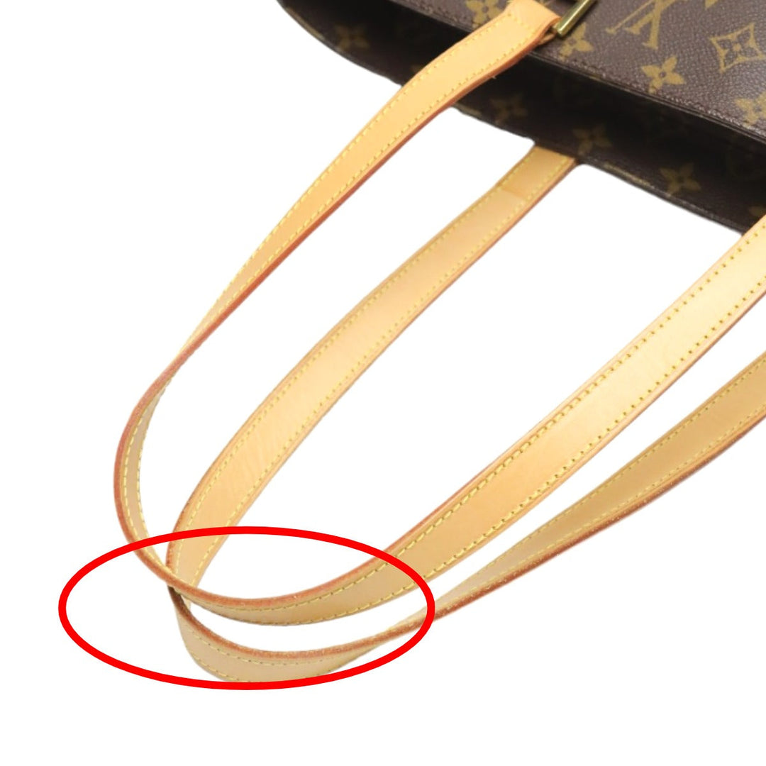 LOUIS VUITTON Tote Bag M51155 Monogram canvas Brown Tote Bag Monogram Luco Women Used Authentic