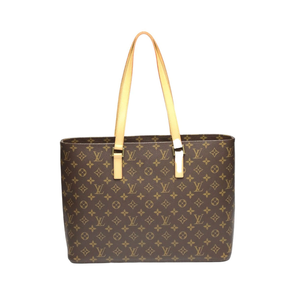 LOUIS VUITTON Tote Bag M51155 Monogram canvas Brown Tote Bag Monogram Luco Women Used Authentic