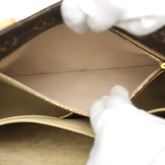 LOUIS VUITTON Tote Bag M51155 Monogram canvas Brown Tote Bag Monogram Luco Women Used Authentic