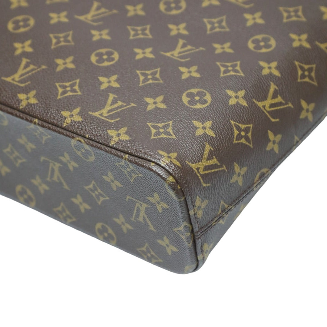 LOUIS VUITTON Tote Bag M51155 Monogram canvas Brown Tote Bag Monogram Luco Women Used Authentic