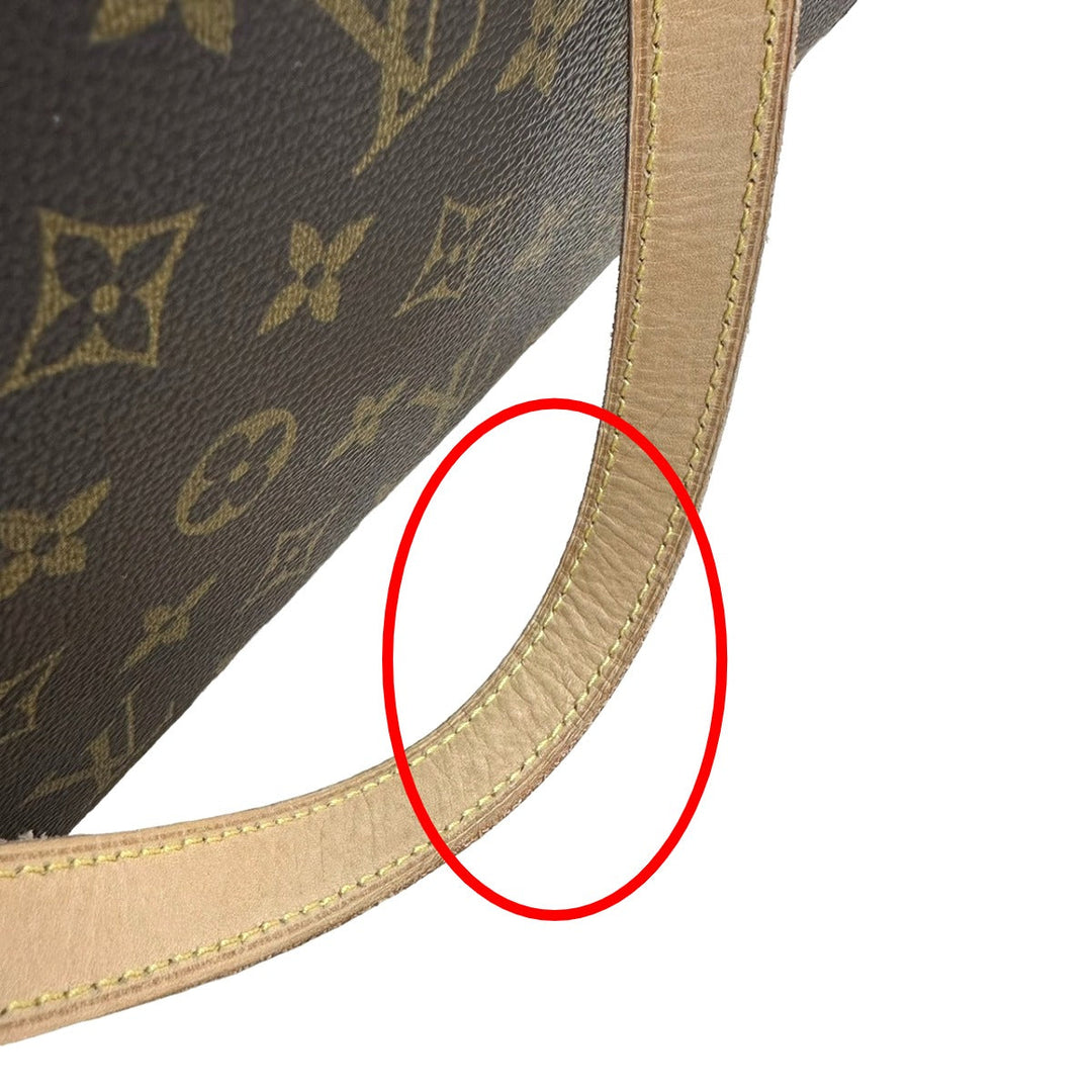 LOUIS VUITTON Tote Bag M51155 Monogram canvas Brown Tote Bag Monogram Luco Women Used Authentic