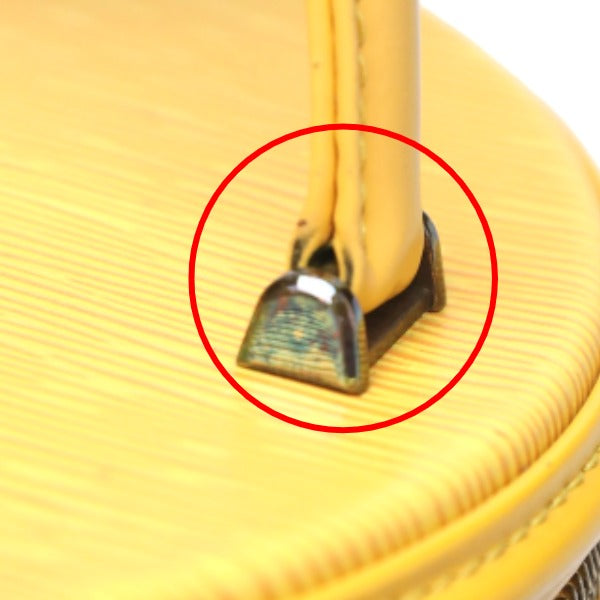 LOUIS VUITTON Vanity bag M48039 Epi Leather Tassiri Yellow bag Epi Cannes Women Used Authentic