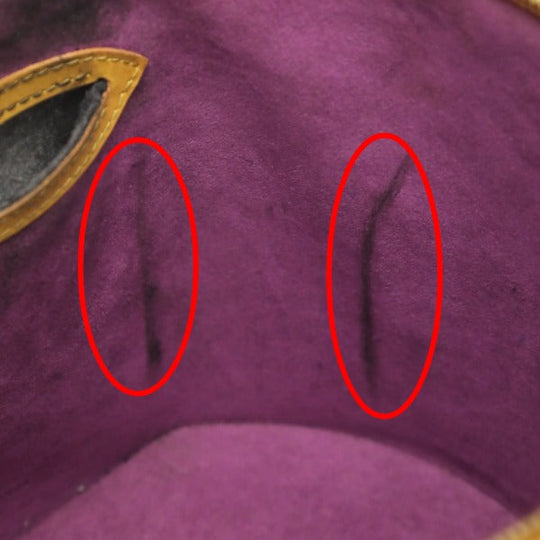 LOUIS VUITTON Vanity bag M48039 Epi Leather Tassiri Yellow bag Epi Cannes Women Used Authentic