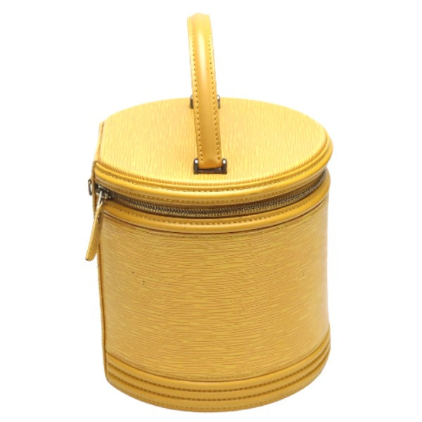 LOUIS VUITTON Vanity bag M48039 Epi Leather Tassiri Yellow bag Epi Cannes Women Used Authentic