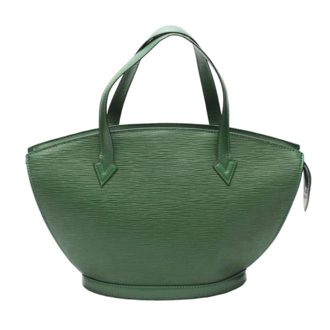 LOUIS VUITTON Tote Bag M52274 Epi Leather Green Tote Bag Epi Sun jack Women Used Authentic