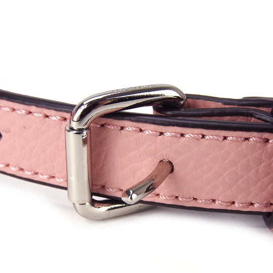 COACH Handbag F33909 leather pink Women Used Authentic