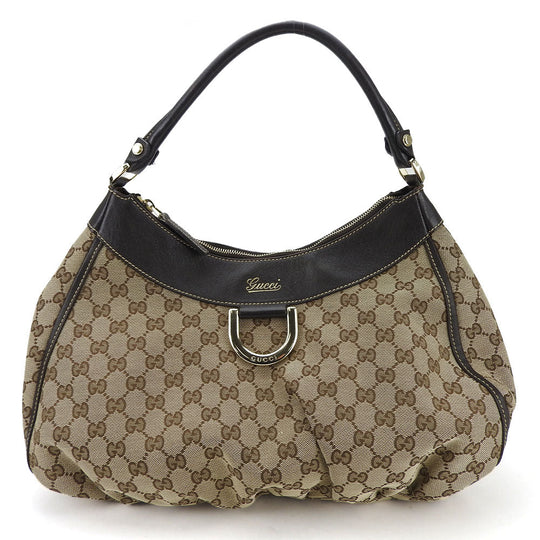 GUCCI Shoulder Bag 189833 GG canvas beige