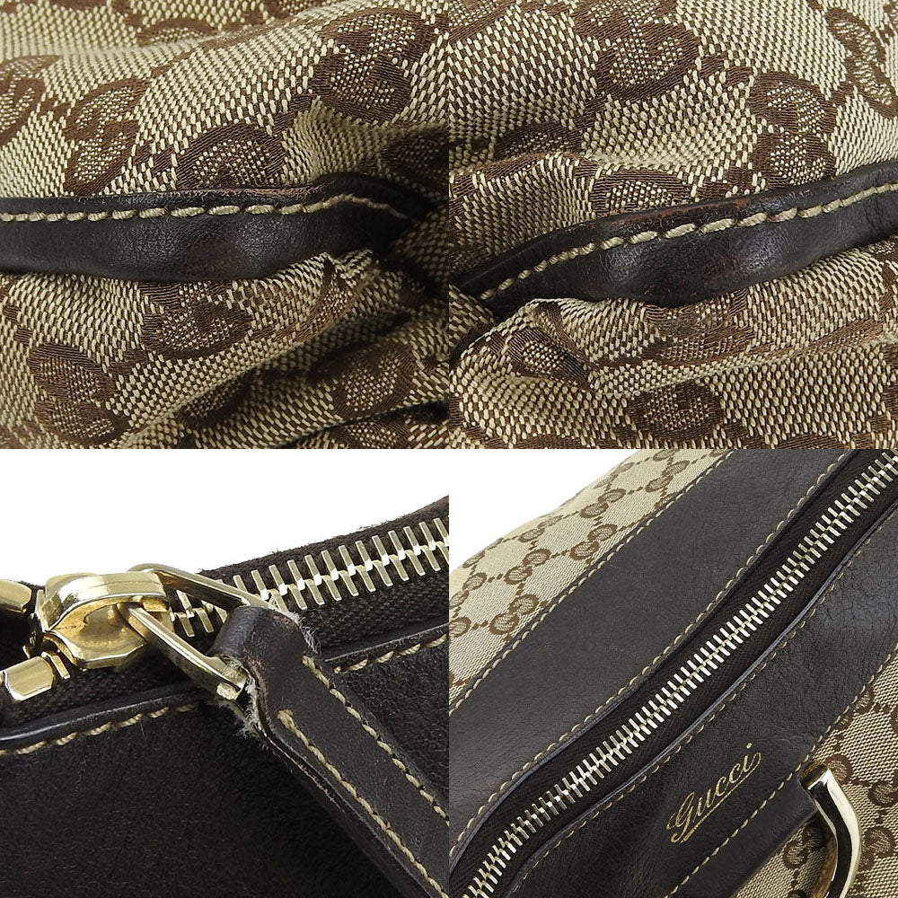 GUCCI Shoulder Bag 189833 GG canvas beige
