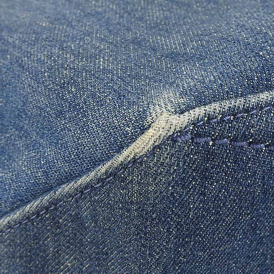 COACH Tote Bag 91131 denim blue Women Used Authentic