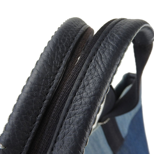 COACH Tote Bag 91131 denim blue Women Used Authentic