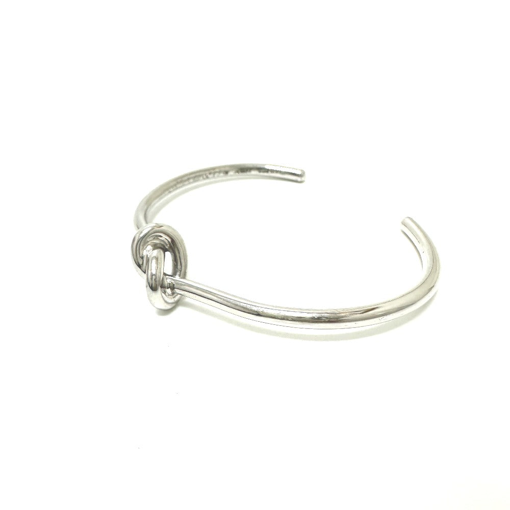 CELINE bracelet 46P466BRA.36SI metal Silver Knot Extra Thin Bracelet Women Used Authentic