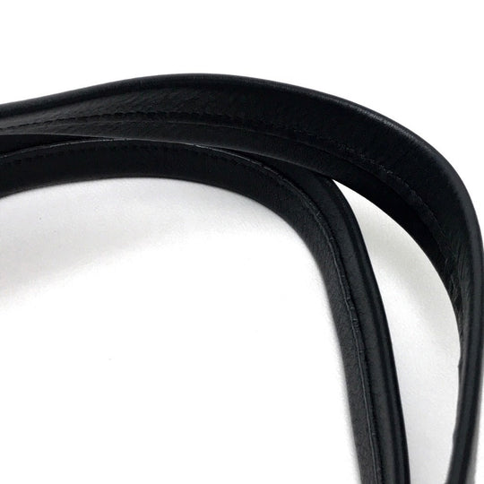 CELINE Tote Bag Linen canvas, leather Beige x black Women Women Used Authentic