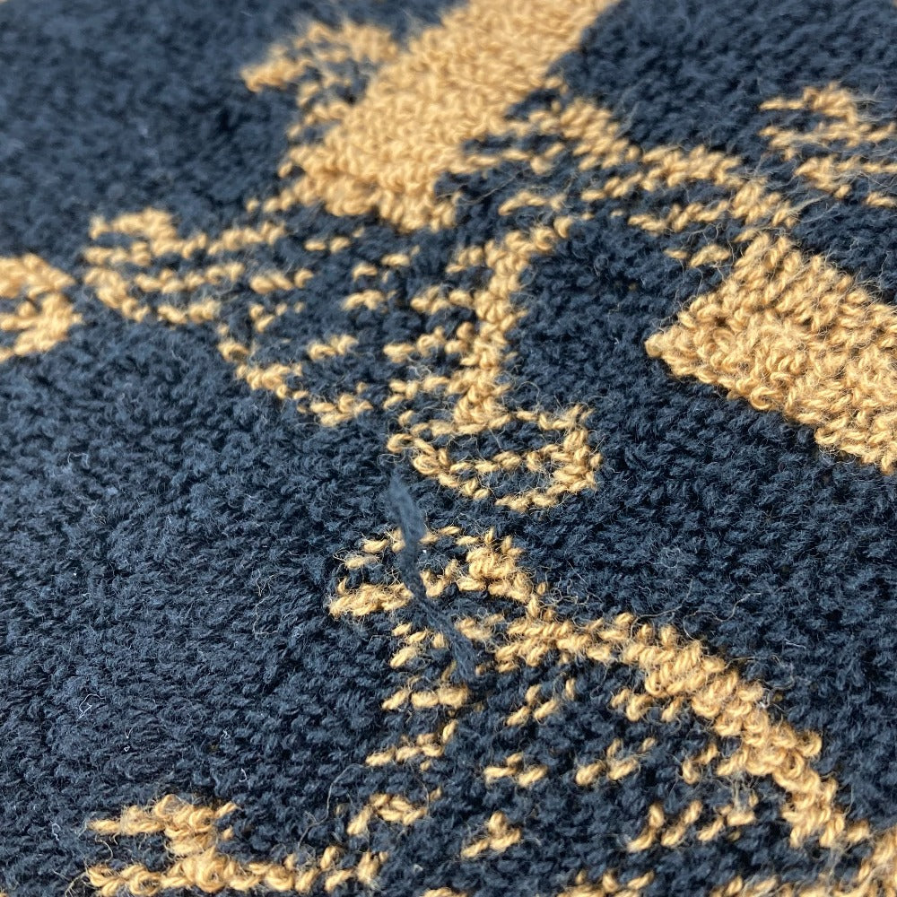 CELINE towel 29GAC115P cotton beige Bath towel Interior Throw Blanket triomphe logo Women Used Authentic