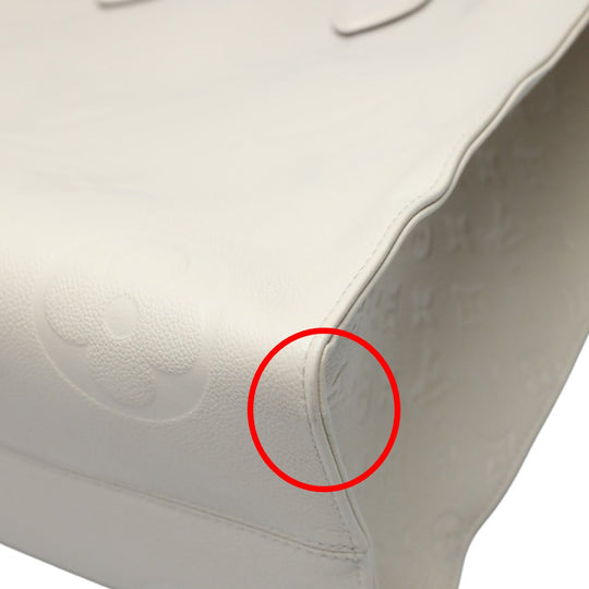 LOUIS VUITTON Tote Bag M45081 Monogram Ann Platt beige On-the-go GM Monogram Shoulder back Women Used Authentic