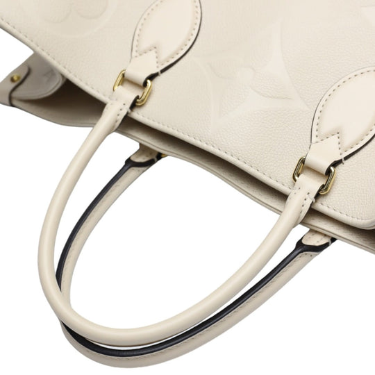 LOUIS VUITTON Tote Bag M45081 Monogram Ann Platt beige On-the-go GM Monogram Shoulder back Women Used Authentic