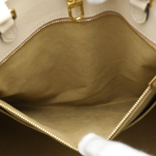 LOUIS VUITTON Tote Bag M45081 Monogram Ann Platt beige On-the-go GM Monogram Shoulder back Women Used Authentic