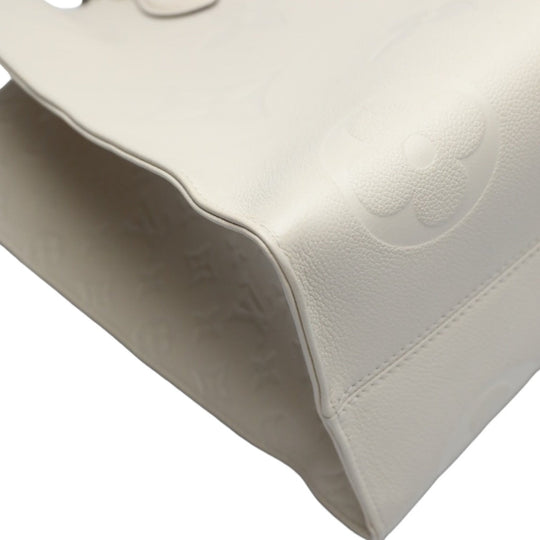 LOUIS VUITTON Tote Bag M45081 Monogram Ann Platt beige On-the-go GM Monogram Shoulder back Women Used Authentic