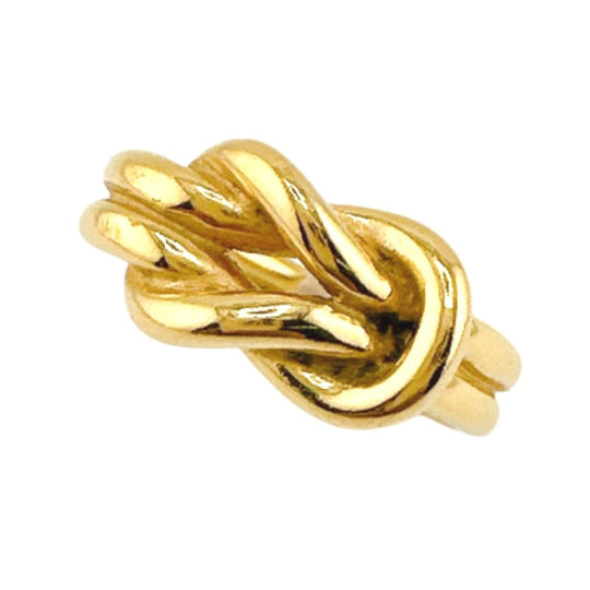HERMES Scarf ring Gold Plated gold Scarf ring Head Women Used Authentic