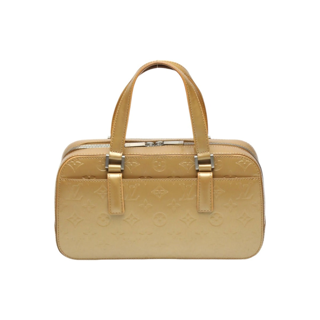 LOUIS VUITTON Handbag M55177 Monogram mat Matt gold Handbag Monogram mat Shelton Women Used Authentic