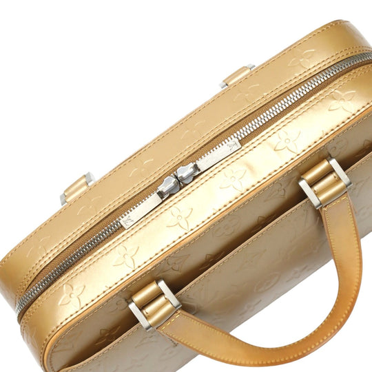 LOUIS VUITTON Handbag M55177 Monogram mat Matt gold Handbag Monogram mat Shelton Women Used Authentic