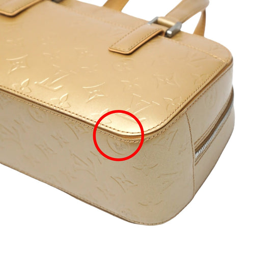 LOUIS VUITTON Handbag M55177 Monogram mat Matt gold Handbag Monogram mat Shelton Women Used Authentic