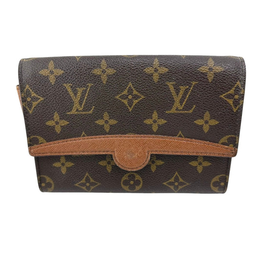 LOUIS VUITTON Waist bag M51975 Monogram canvas Brown Waist back Monogram Arche mens(Unisex) Used Authentic