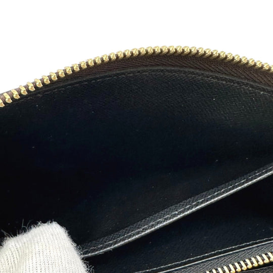 LOUIS VUITTON Long Wallet Purse M69353 Monogram canvas Brown Giant reverse Monogram Zippy wallet mens(Unisex) Used Authentic