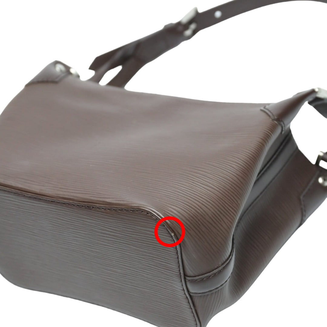 LOUIS VUITTON Tote Bag M5893D Epi Leather Brown mocha Epi Mandala PM Women Used Authentic