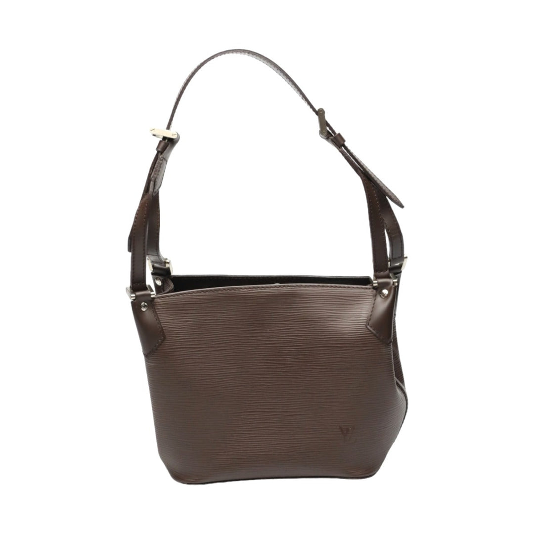 LOUIS VUITTON Tote Bag M5893D Epi Leather Brown mocha Epi Mandala PM Women Used Authentic