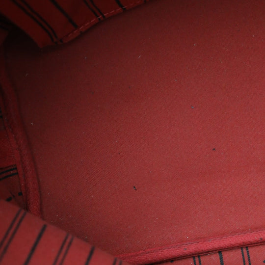 LOUIS VUITTON Tote Bag N51105 Damier canvas, leather Brown Shoulder Damier Neverfull MM Women Used Authentic